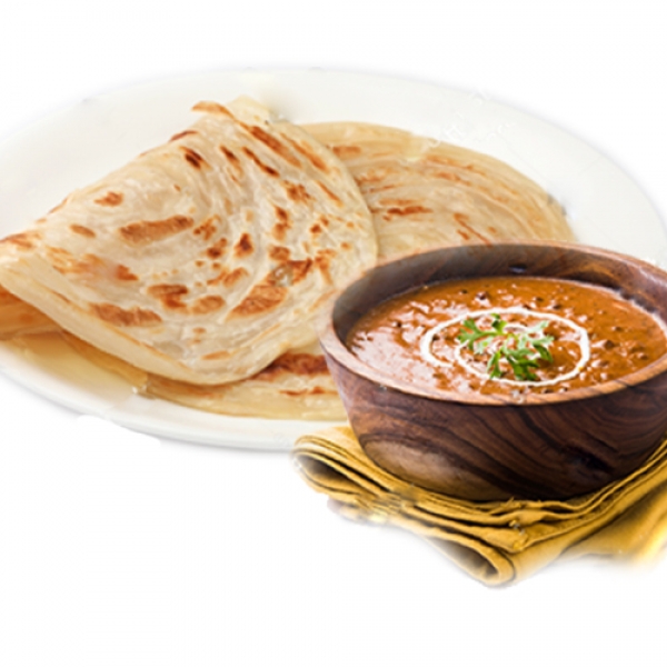 Dal Makhani & Gulab Jamun with Laccha Paratha- 2 Pcs. With