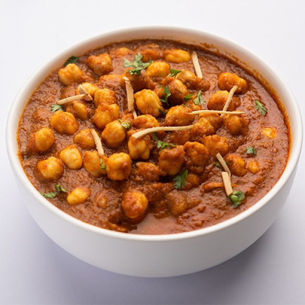 Chhole Masala with Phulka